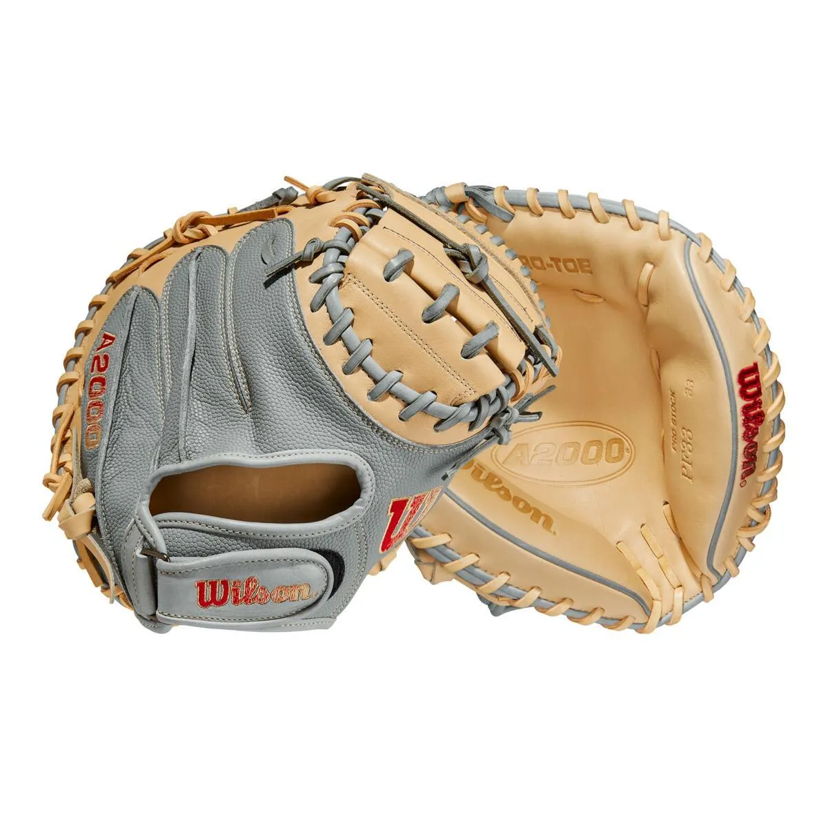 2023 Wilson A2000 PF33 Super Skin 33" Baseball Catcher's Mitt: WBW10098433