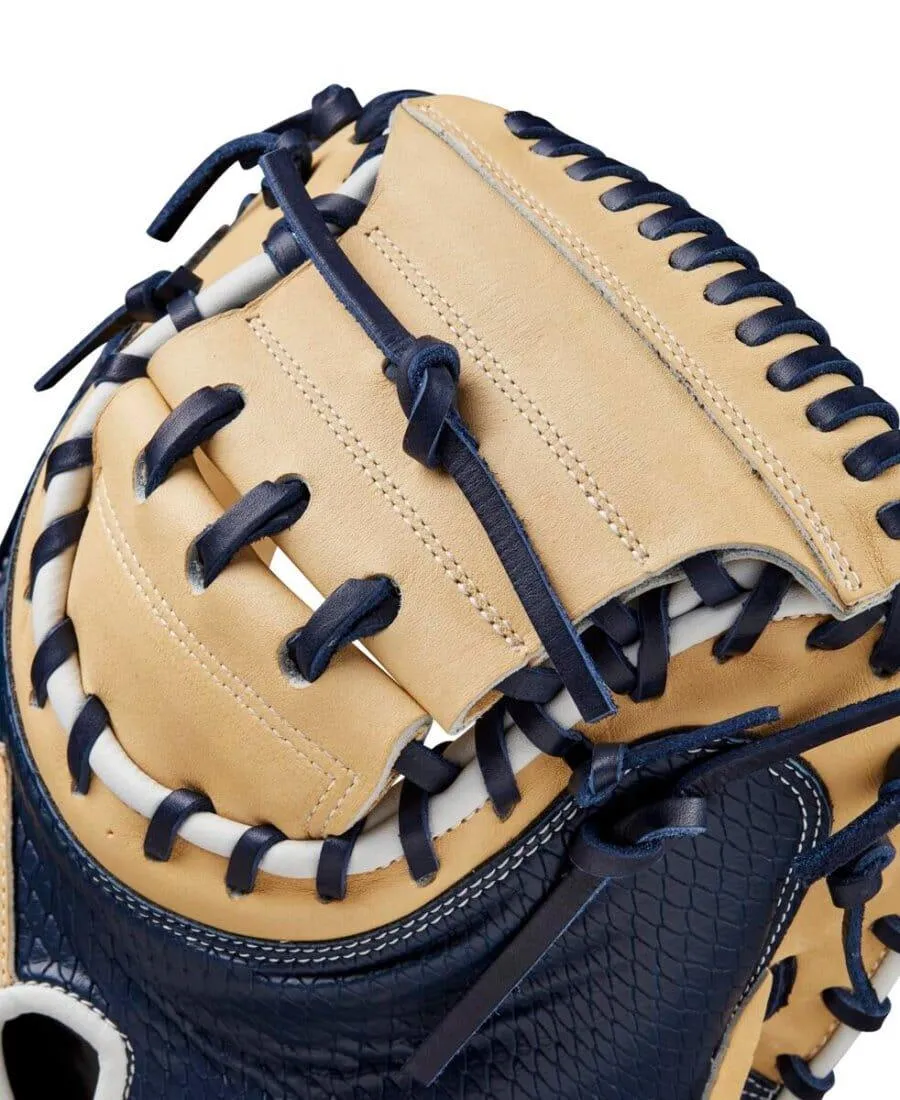 2024 Winter Wilson A2000 SA34SS 34" Baseball Catcher's Mitt: WBW10253134