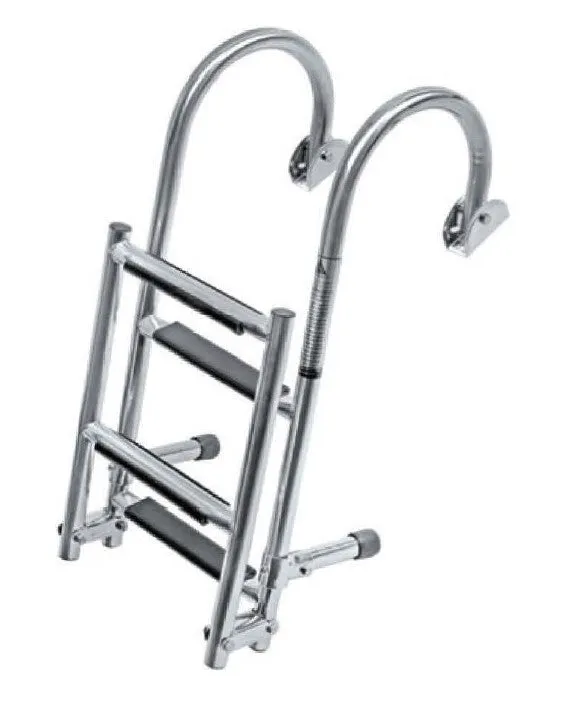 4 STEP STAINLESS BOARDING LADDER