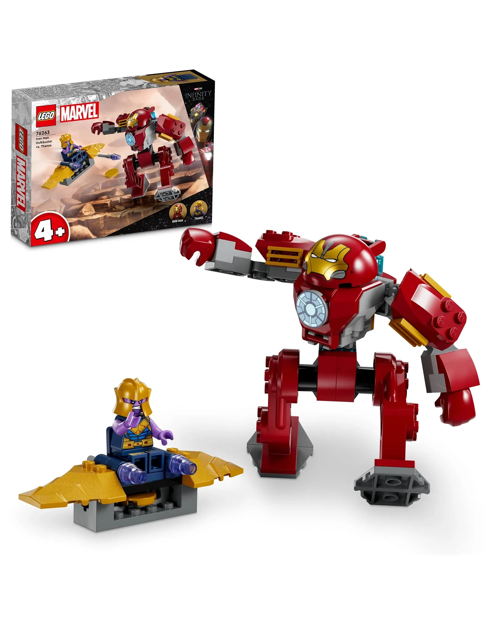 76263 Iron Man Hulkbuster vs. Thanos