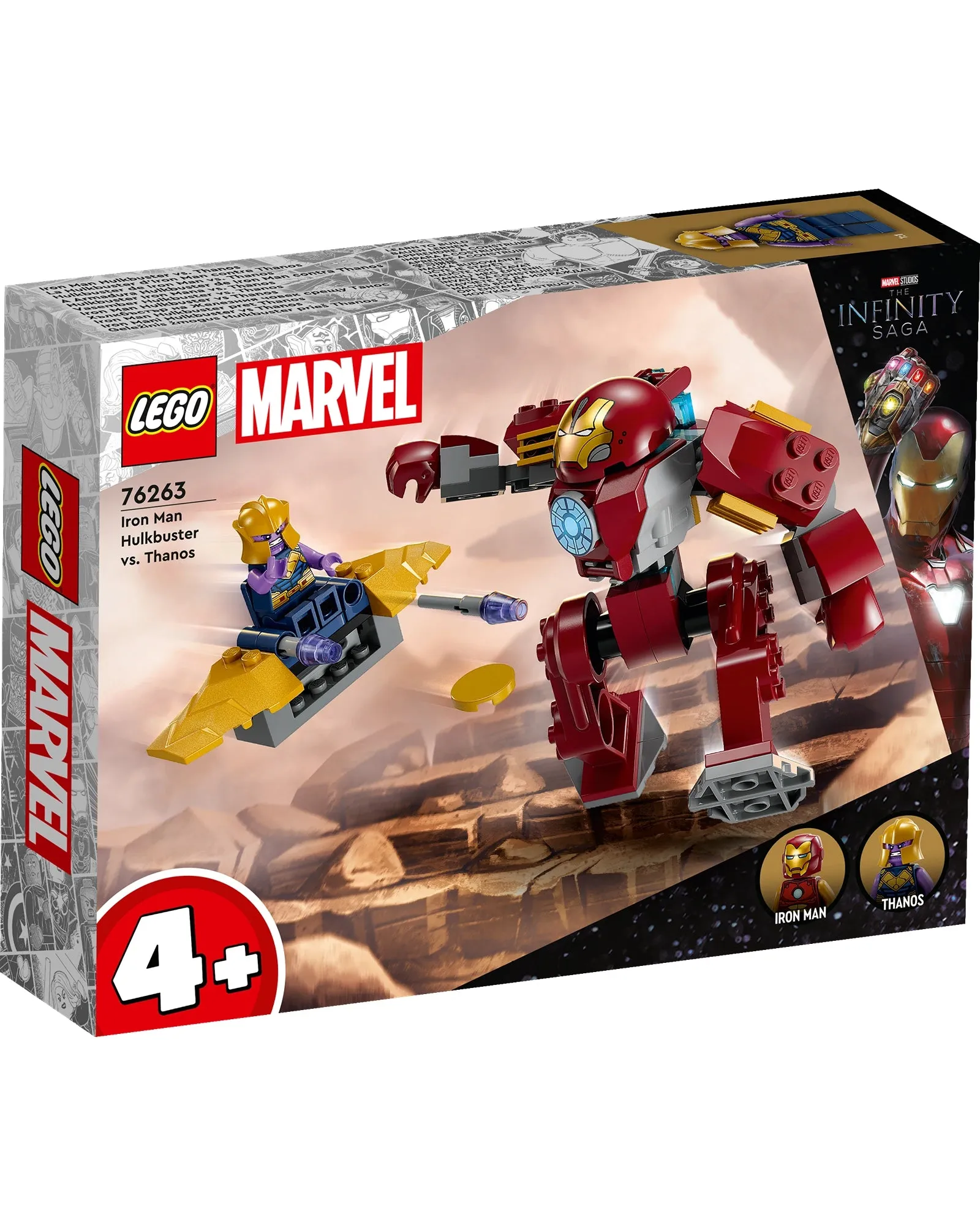 76263 Iron Man Hulkbuster vs. Thanos