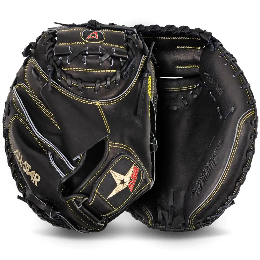 All-Star Pro Elite 33.5" Catcher's Mitt: CM3000SBK