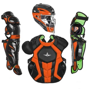 All Star S7 (NOCSAE) Orange/Black - Catcher's Set