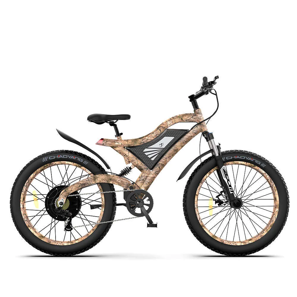 AostirMotor S18 1500W Electric Bike Snakeskin Grain