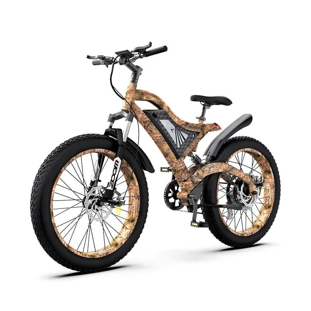 AostirMotor S18 1500W Electric Bike Snakeskin Grain