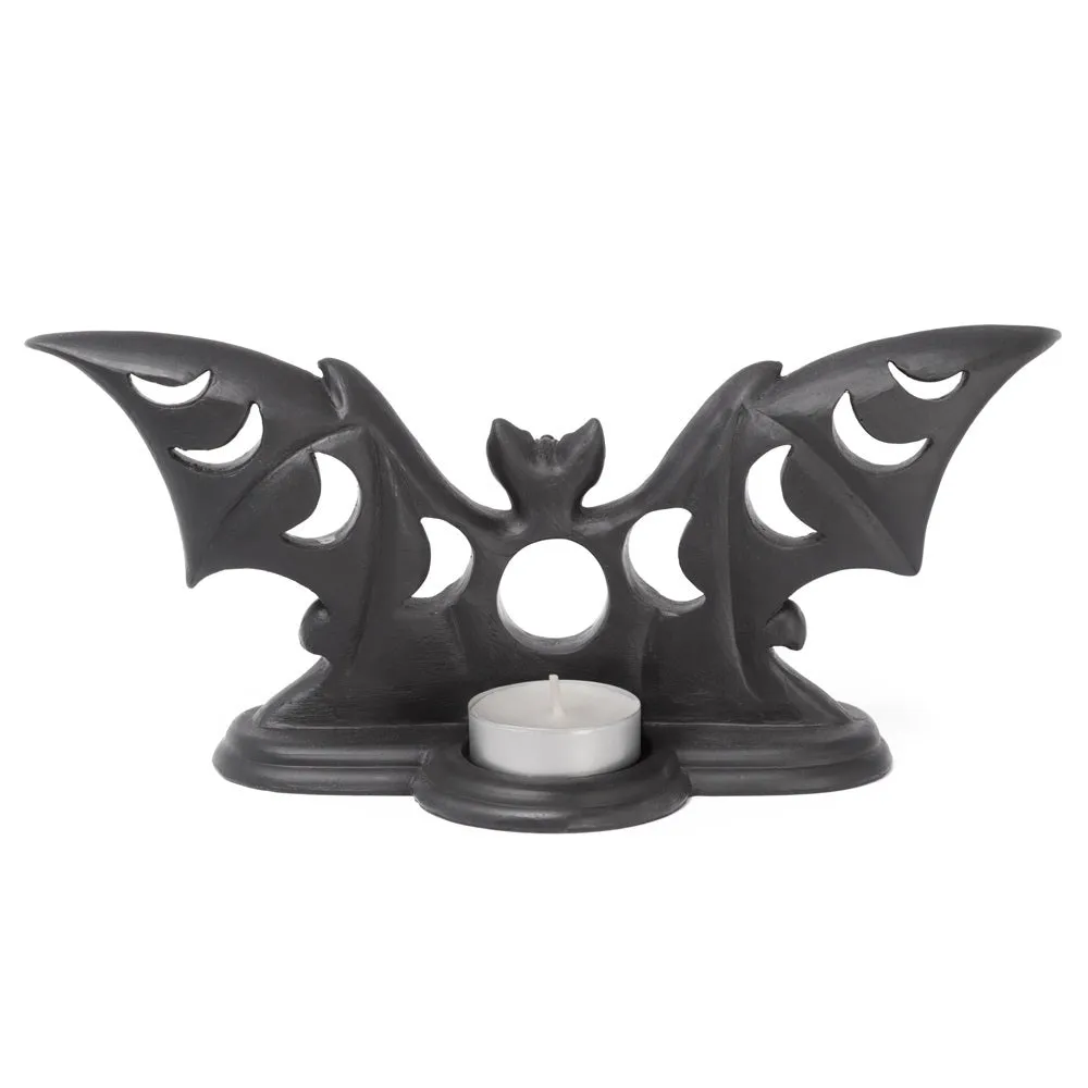 Bat Lunar Tealight Candle Holder