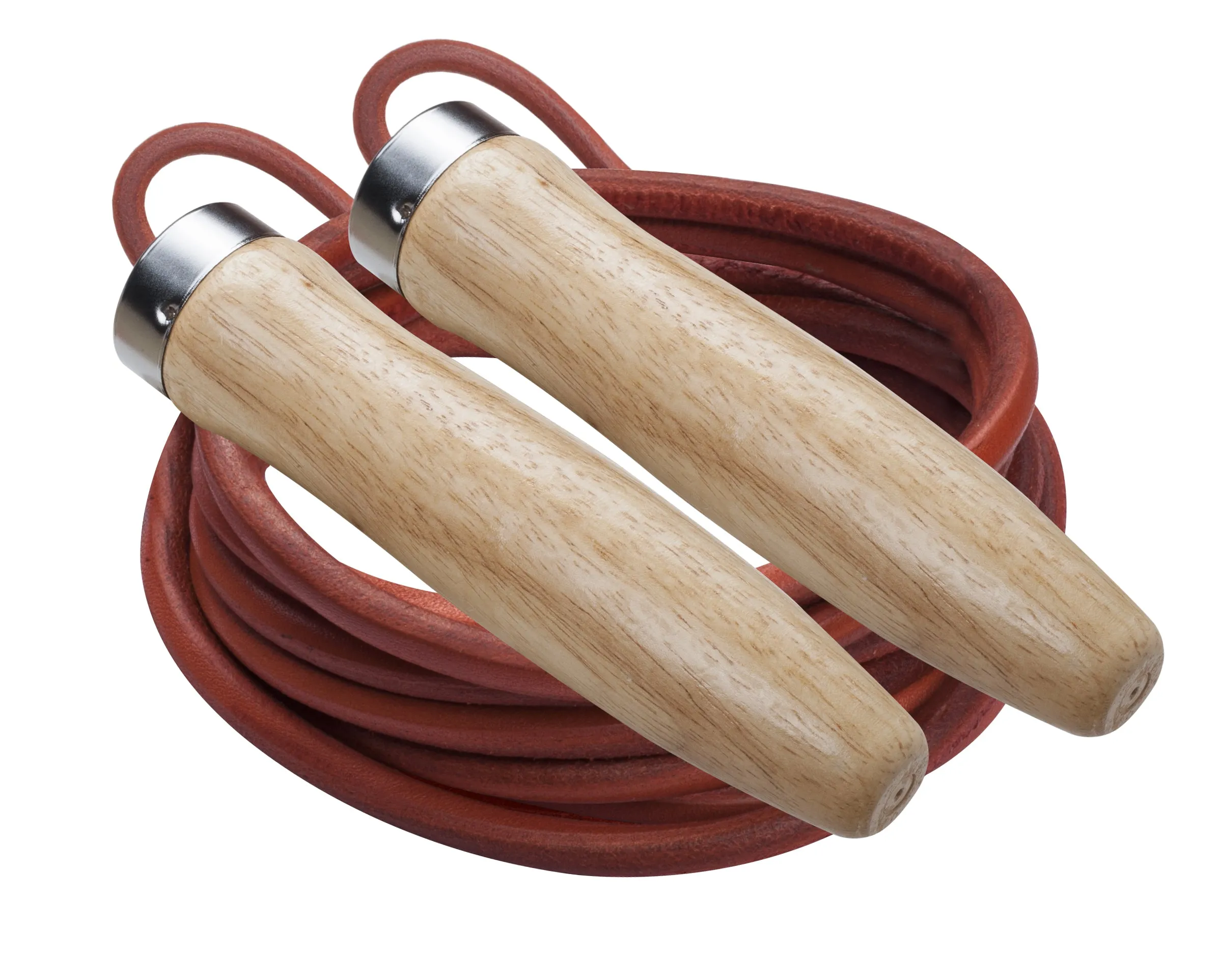 Champion Sports Heavyweight Leather Ball Bearing Jump Rope