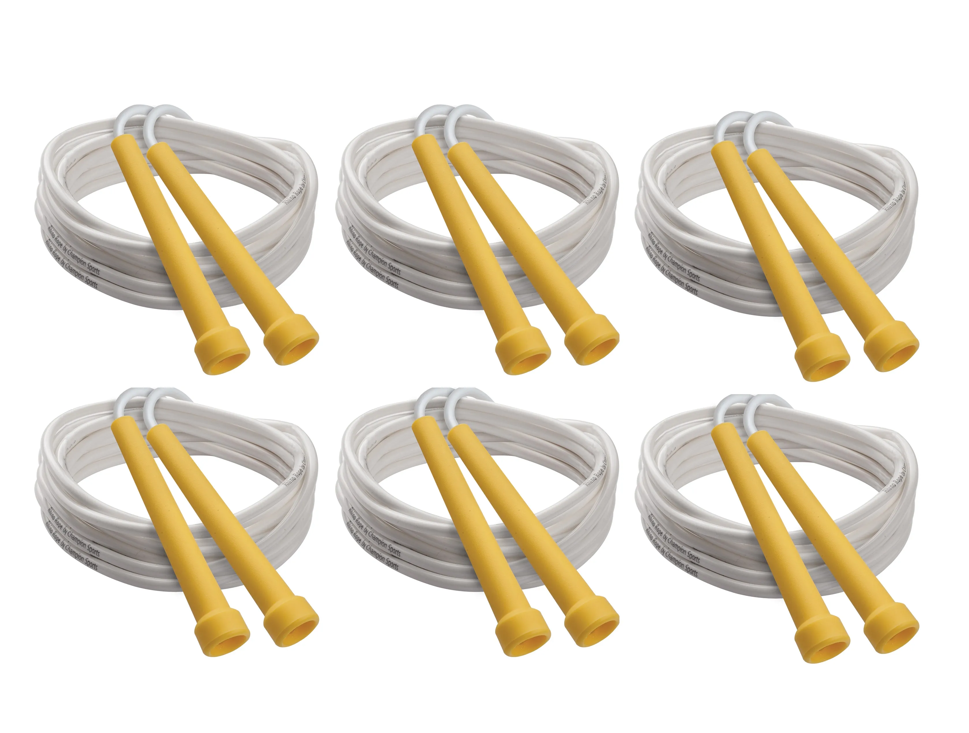 Champion Sports Licorice Rhino Speed Rope Set of 6