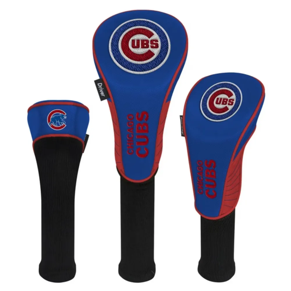 Chicago Cubs 3-Headcover Set (Driver, Fairway, Hybrid)