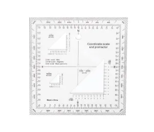 Coordinate Scale Protractor