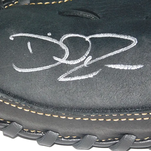 David Ross Autographed Rawlings Catcher's Mitts Baseball Glove JSA