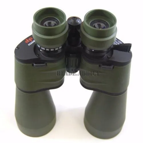 Day/Night 10x-120x90 HUGE Military Power Zoom Binoculars w/Pouch