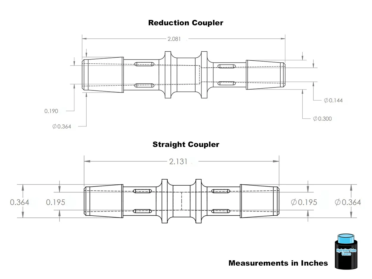 Drink Tube Connectors