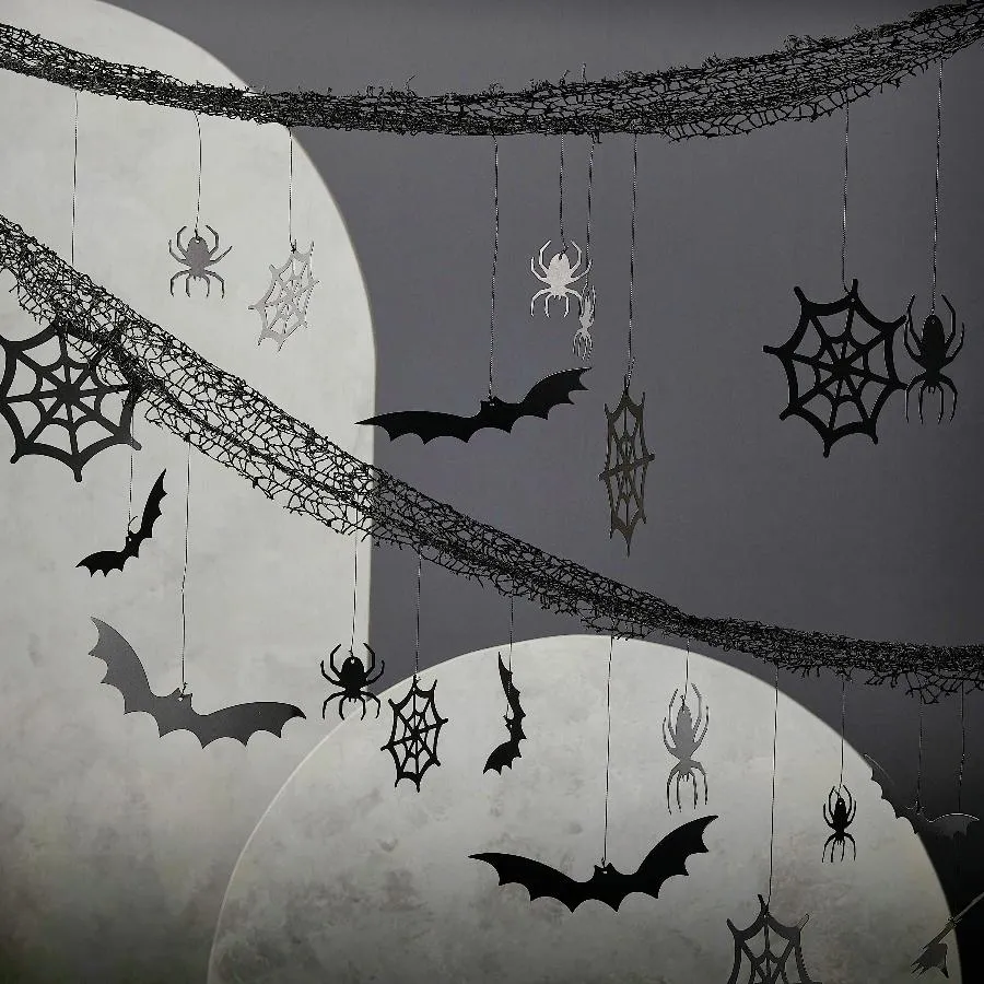 Halloween Spooky Web Backdrop (4m)