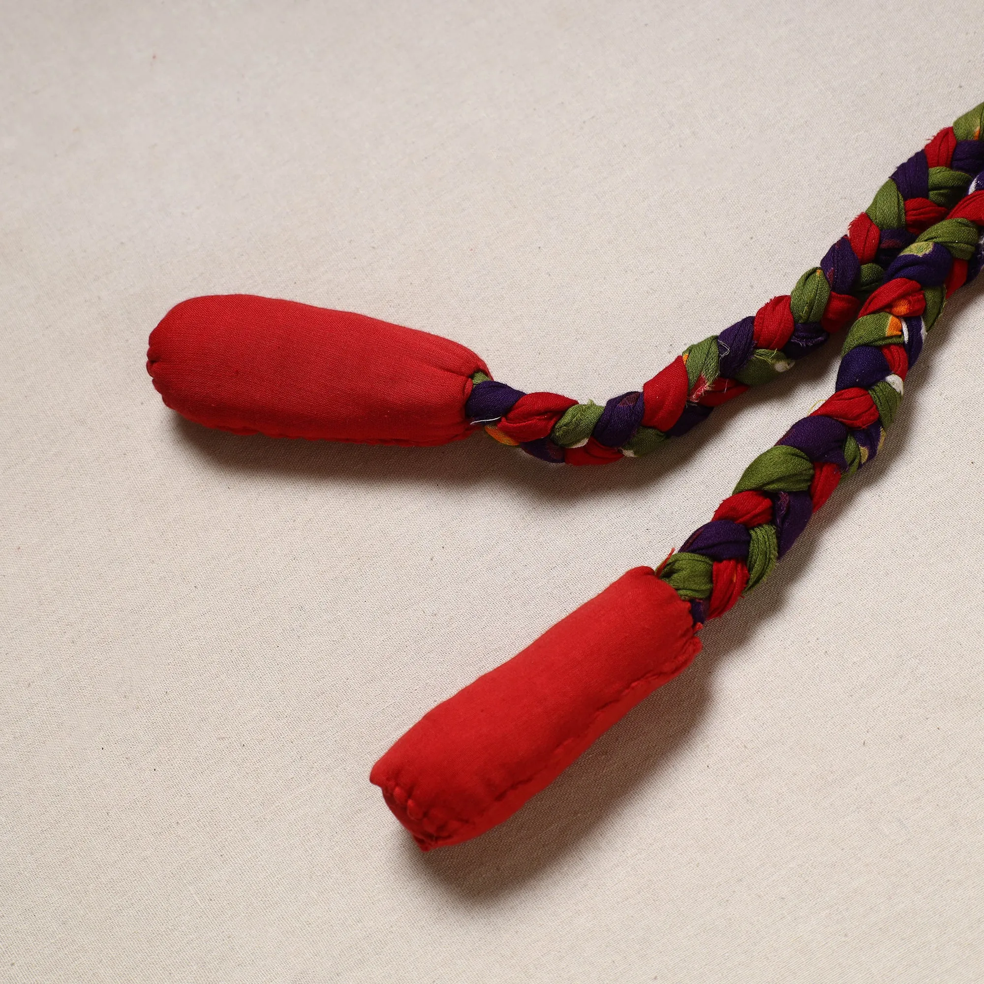 Handmade Upcycled Fabric Skipping Jump Rope 40