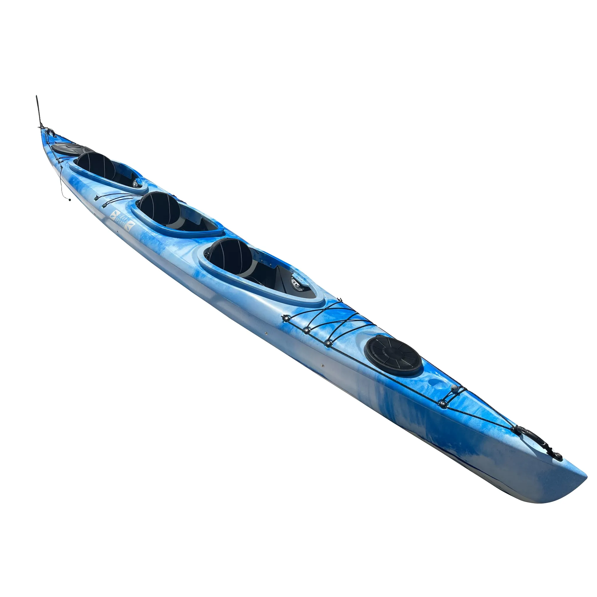 Hug XL - 5.5m Triple Sit-In, Family Touring Kayak