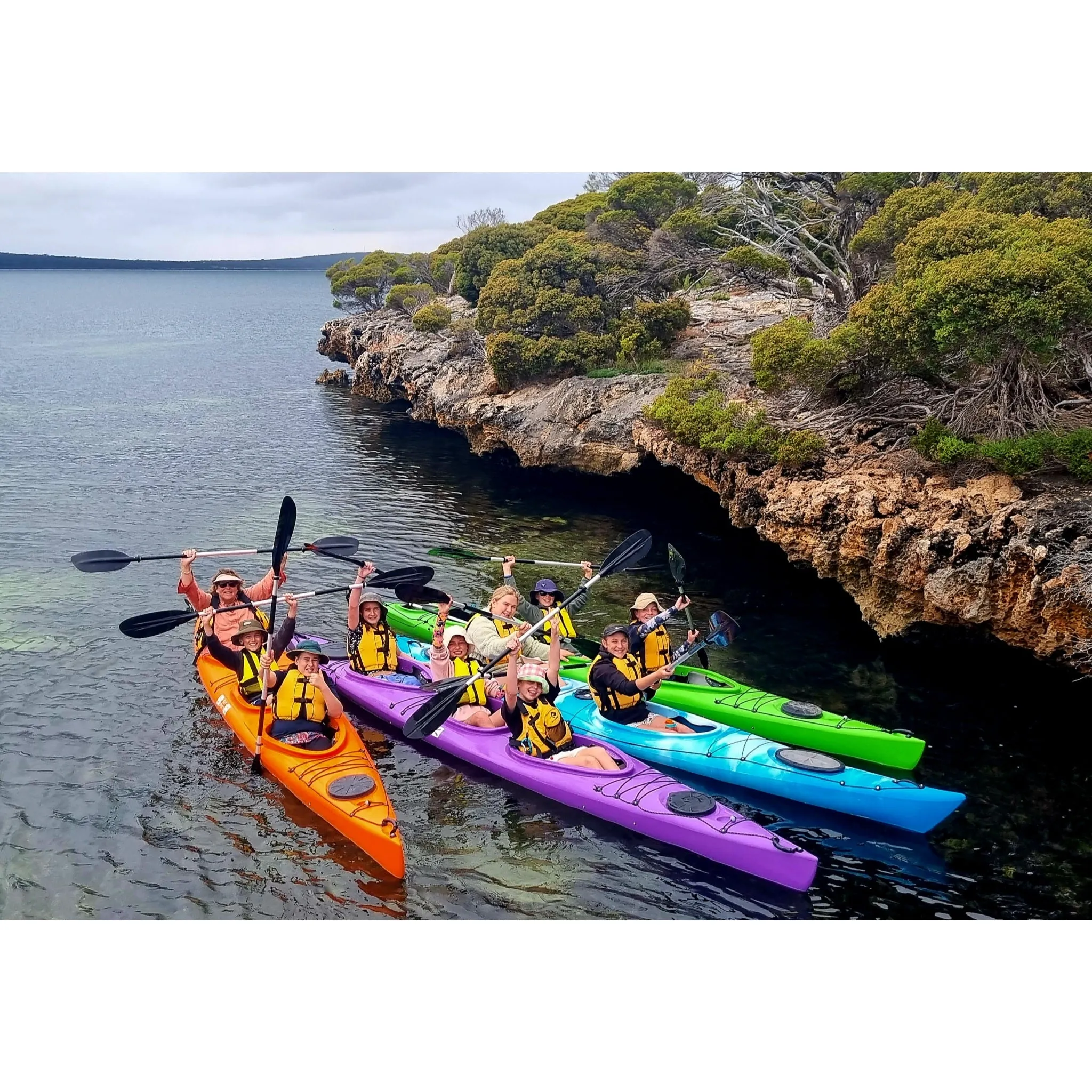 Hug XL - 5.5m Triple Sit-In, Family Touring Kayak