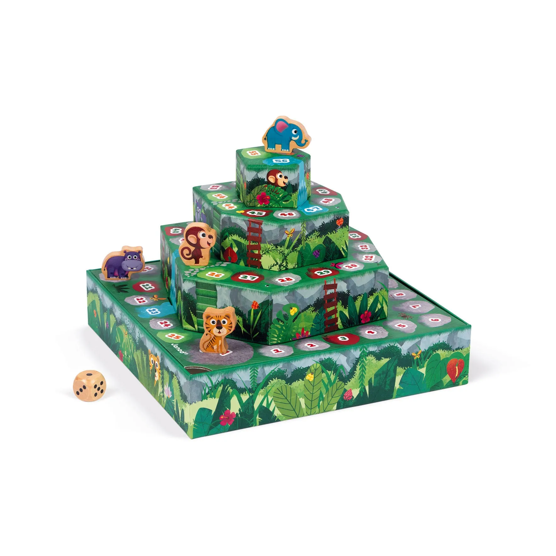 Janod Racing Board Game Jungle