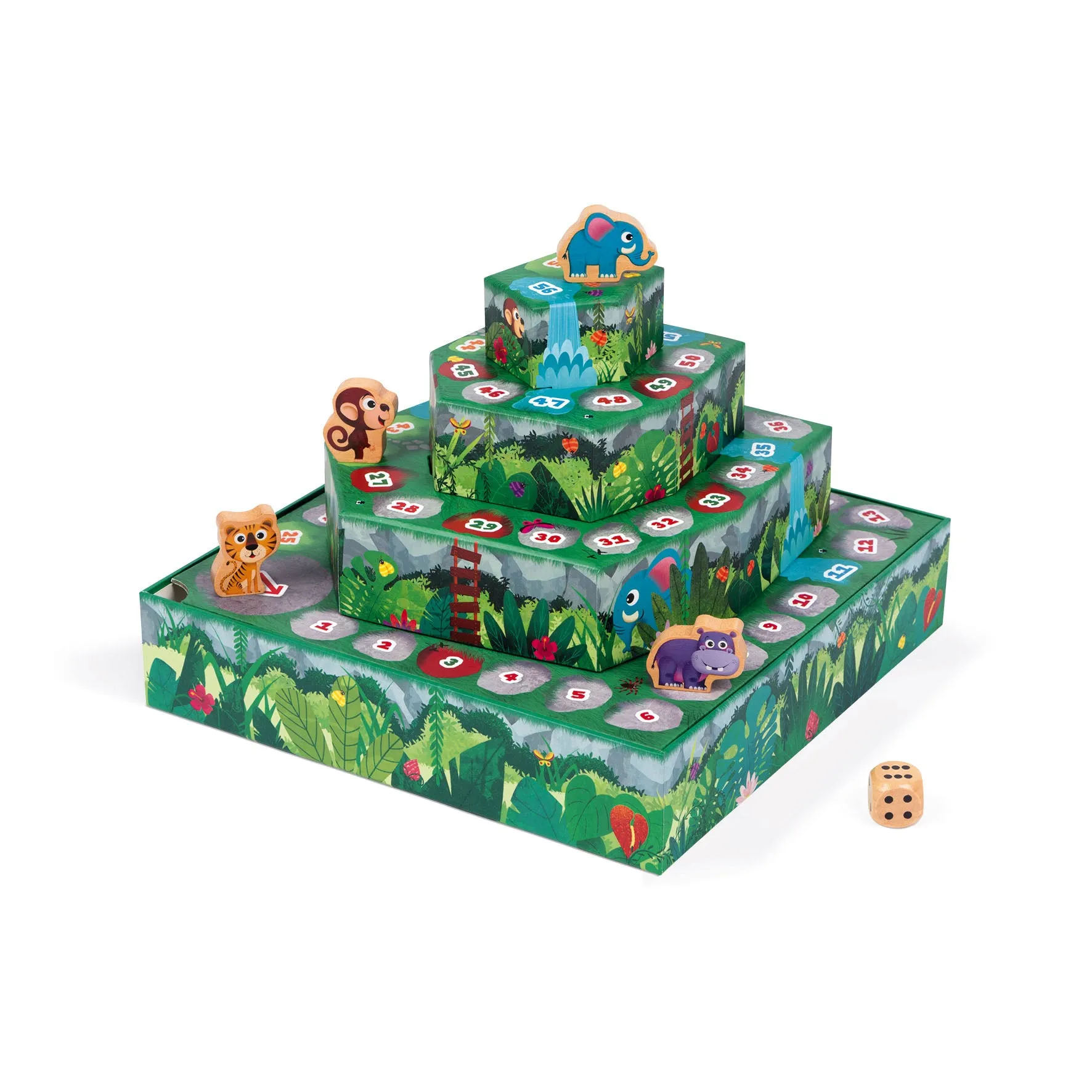 Janod Racing Board Game Jungle