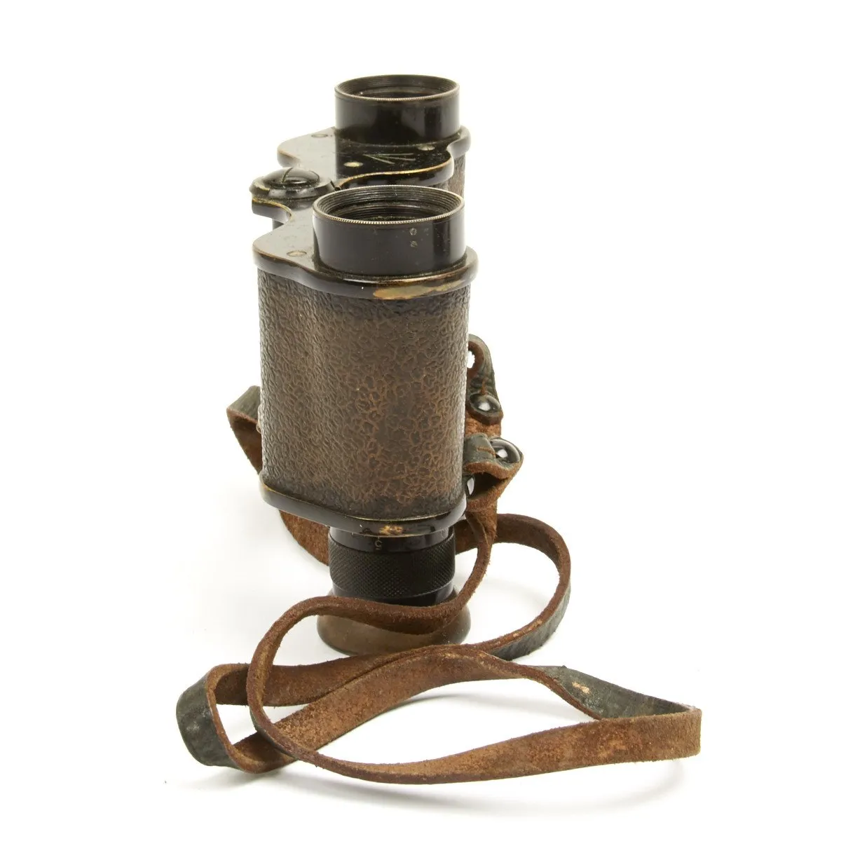 Original British WWI Royal Horse Artillery Officer Binoculars - Dated 1913