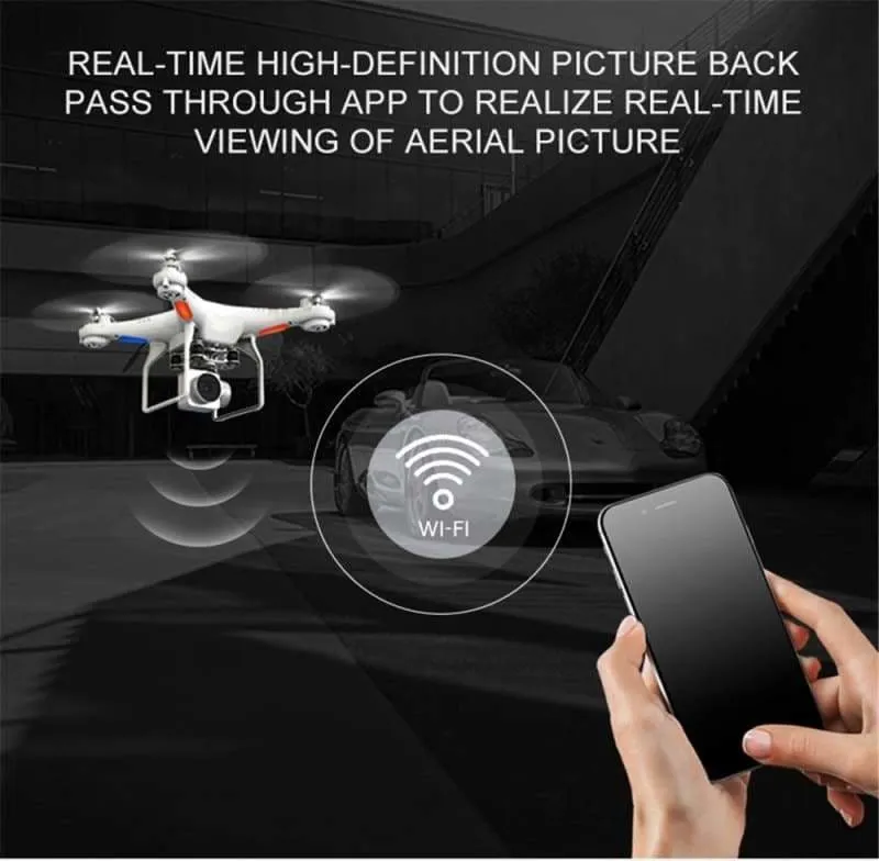 Quadcopter wifi fpv live helicopter Drone