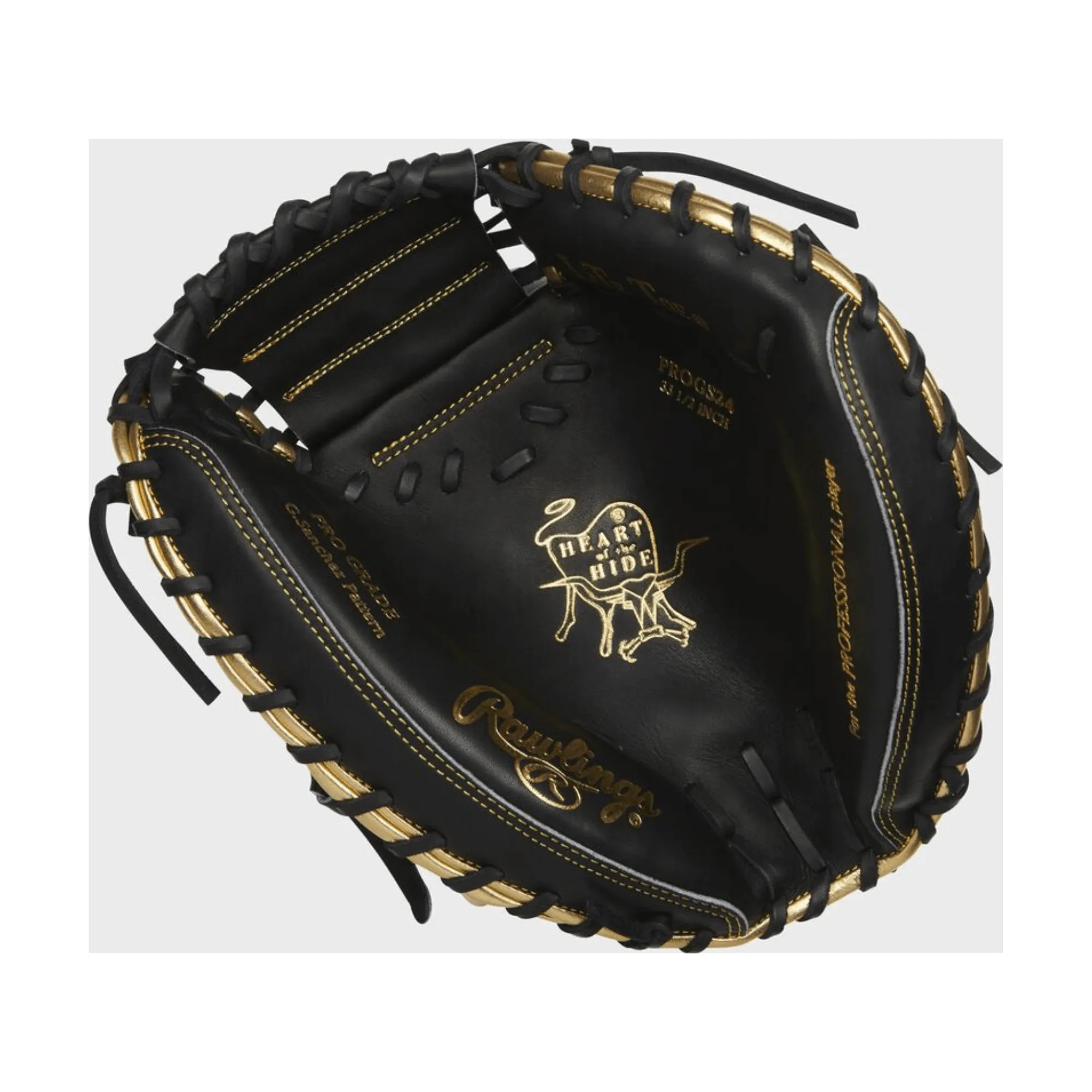 Rawlings Heart of the Hide 33.5-Inch Catcher's Mitt  Gary Sanchez Pattern PROGS24 RHT