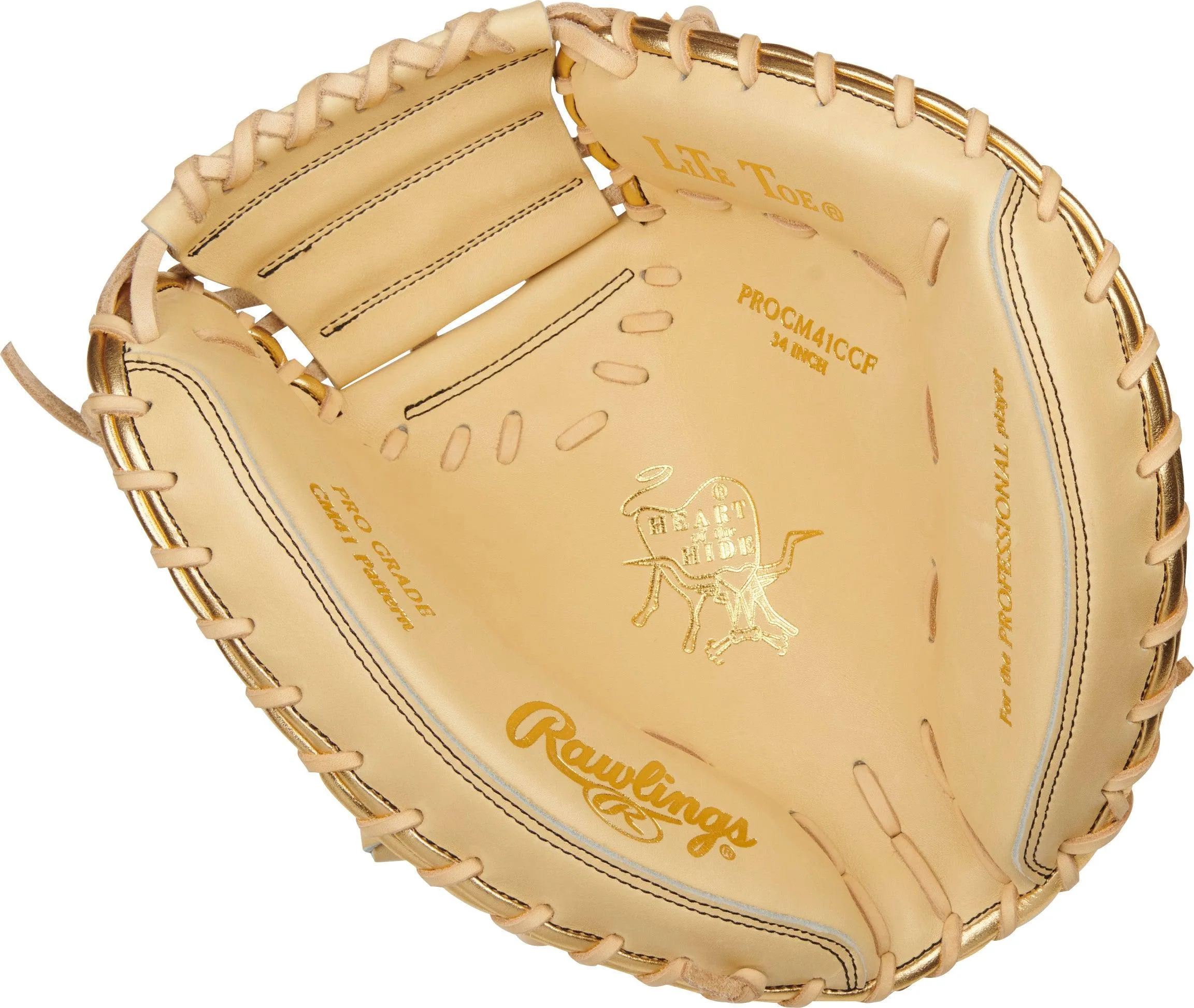 Rawlings Heart of the Hide Hyper Shell 34" Baseball Catcher's Mitt: PROCM41CCF