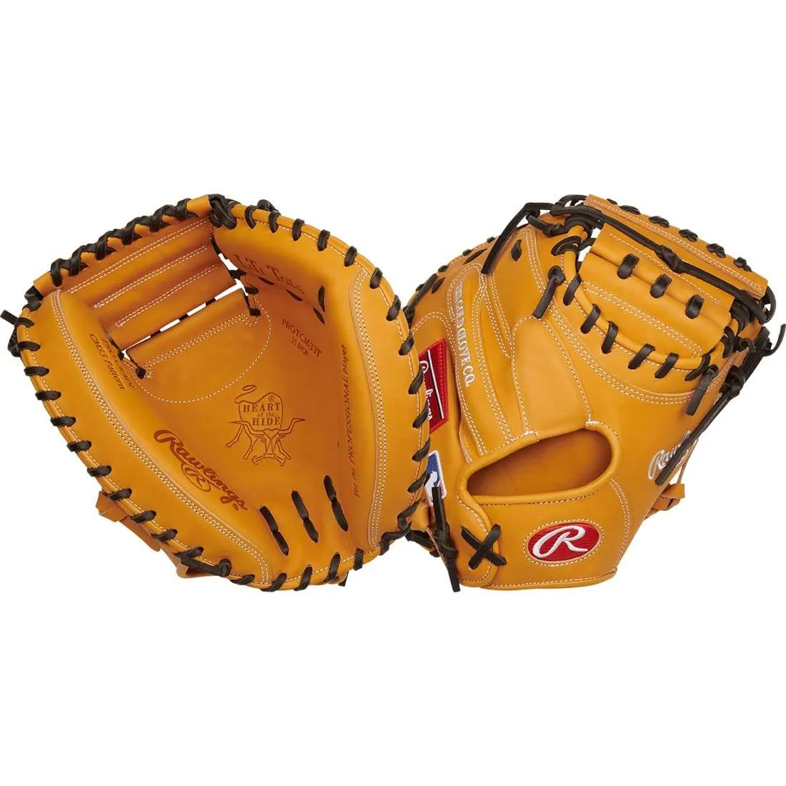 Rawlings Heart of the Hide Traditional Series 33" Baseball Catcher's Mitt: RPROTCM33T