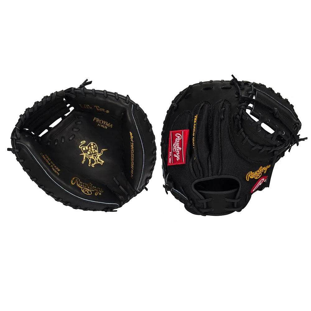 Rawlings PROYM4 Heart of the Hide Yadier Molina Game Day 34 Inch Baseball Catcher's Mitt