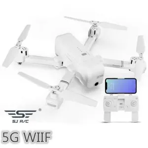 SJRC Z5 RC Drone Quadrocopter - White, 5G