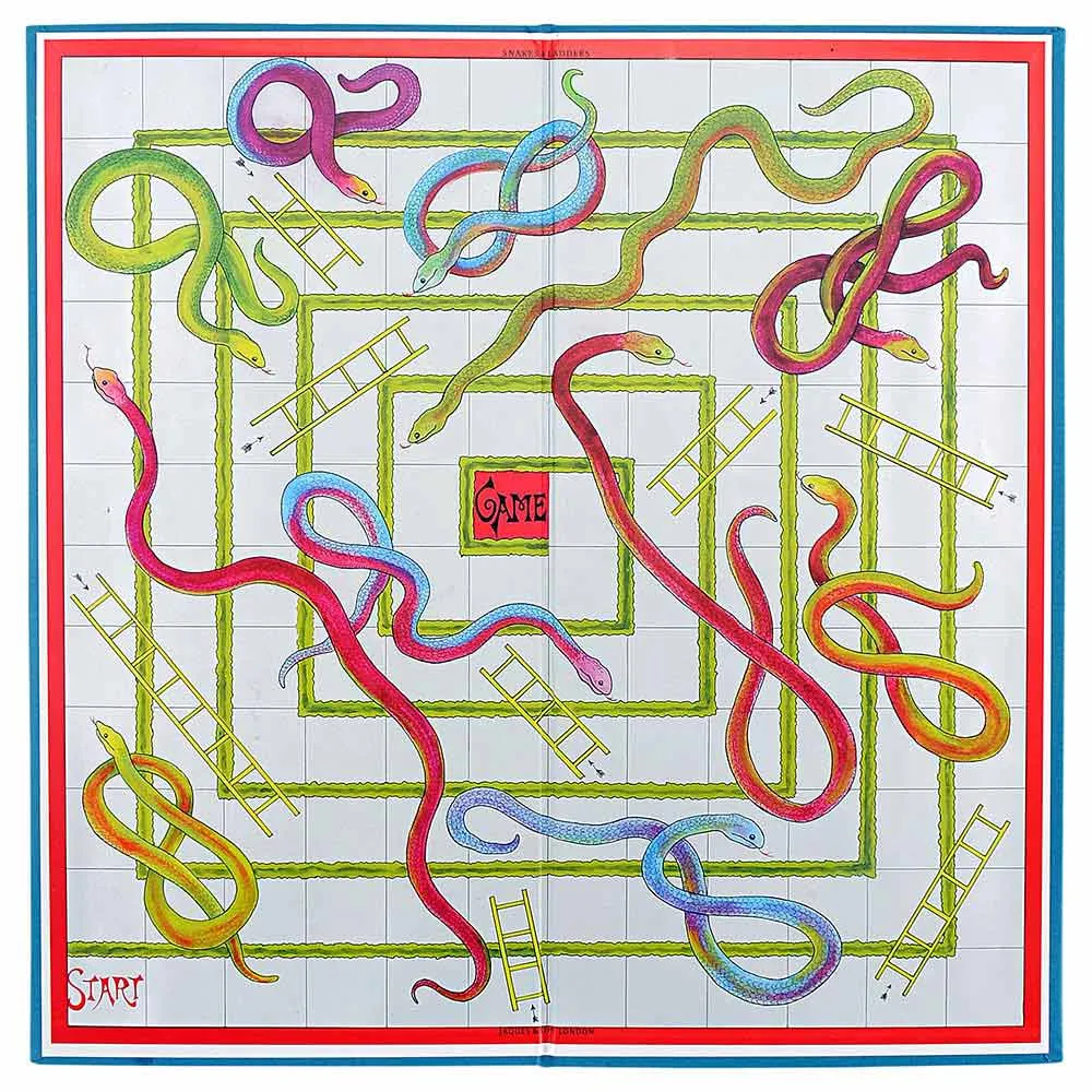 Snakes & Ladders 15" game board