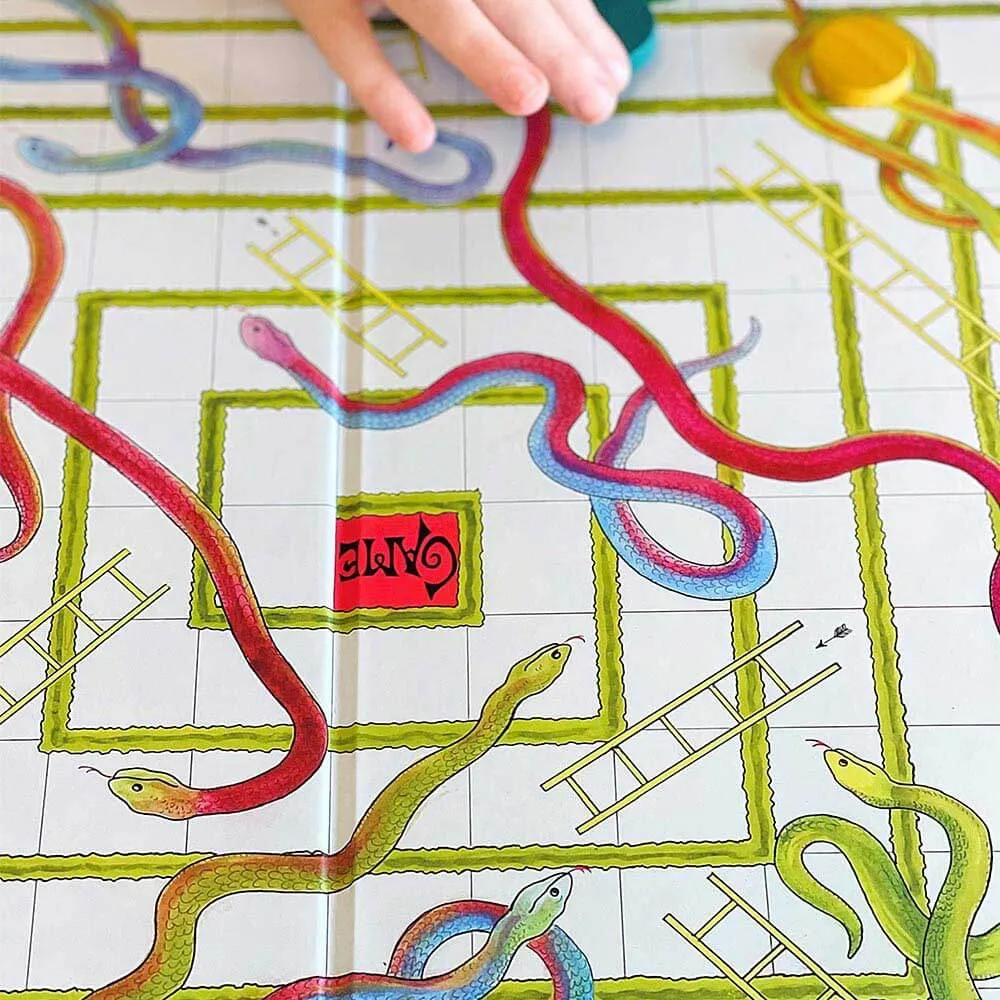 Snakes & Ladders 15" game board