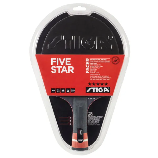 Stiga Facer 5 Star Table Tennis Racket