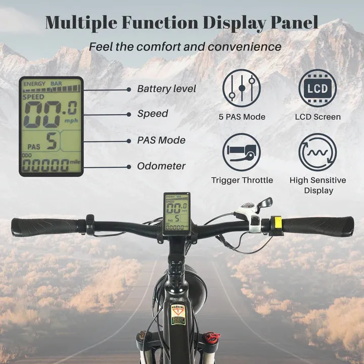 Tracer Tacoma 26" Electric Fat Tire Mountain Bike