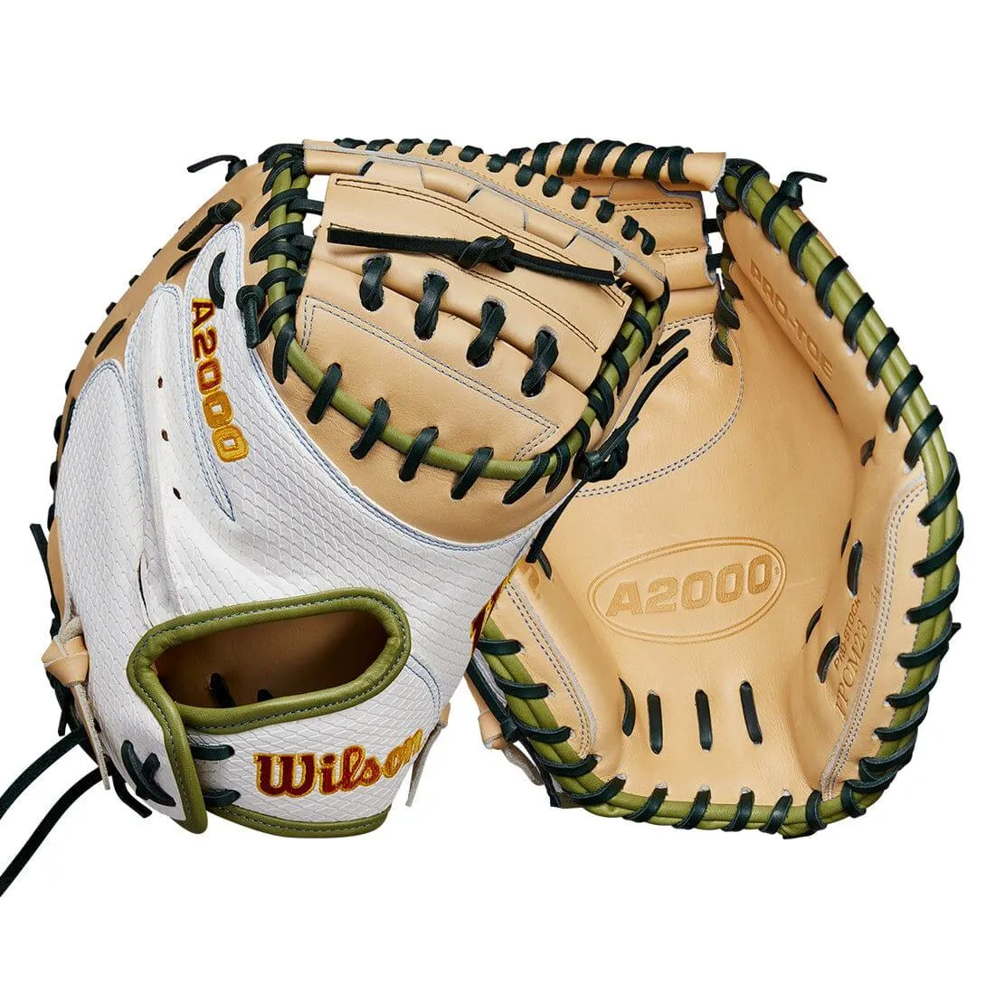 Wilson A2000 Super SnakeSkin FPCM23 Sashel Palacios 34" Fastpitch Softball Catcher's Mitt: WBW10273934