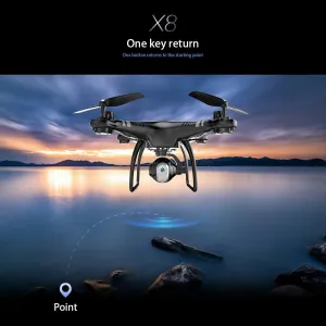 x8 2.4G RC Quadcopter Drone with 720P HD Camera