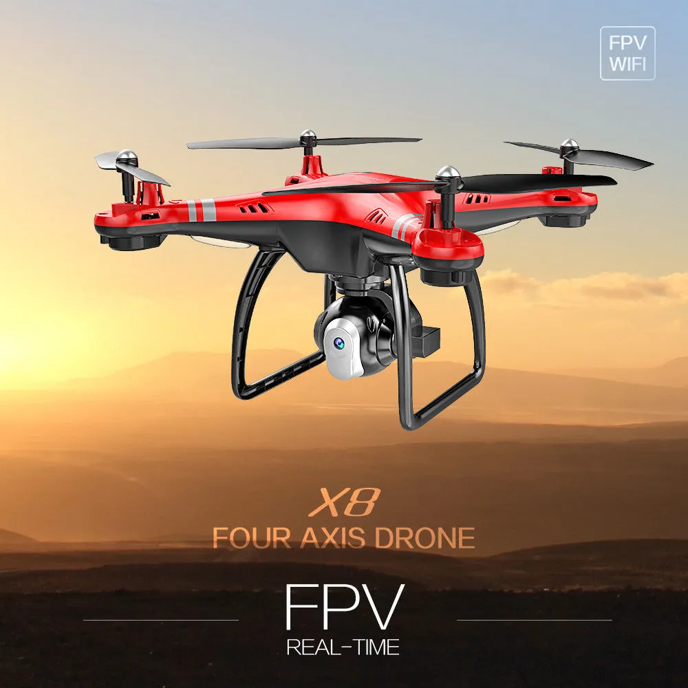 x8 2.4G RC Quadcopter Drone with 720P HD Camera